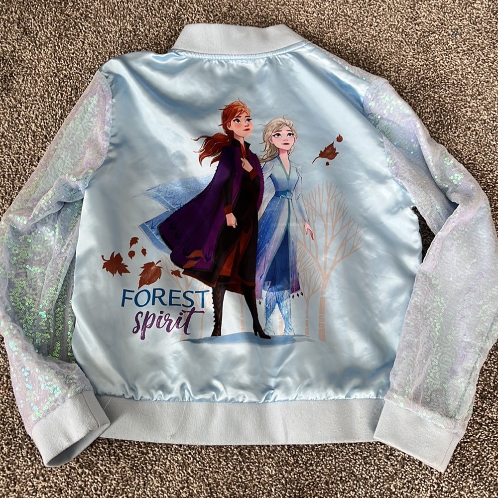 Sparkly Frozen Disney Parks jacket